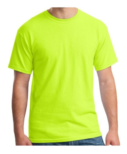 Remera Fluor Amarilla Ideal Deportes Fiesta Fluor Jersey