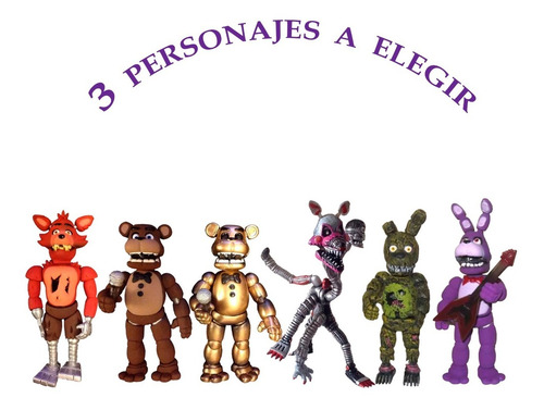 Five Nights At Freddy's 3 Personajes A Elegir
