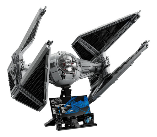 Lego Star Wars Interceptor Tie 75382 - 1931 Pz Versión Del Personaje Piloto De Caza Tie