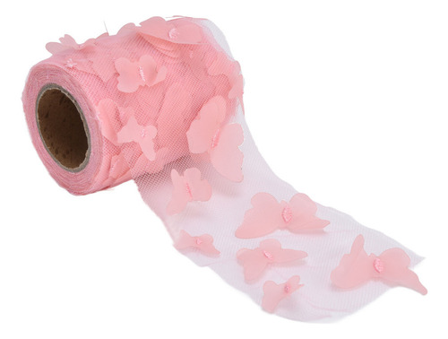 Rollos De Tul Elegante Con Diseño Tridimensional