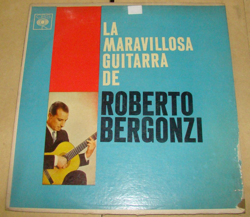 Roberto Bergonzi La Maravillosa Guitarra Lp Argentino