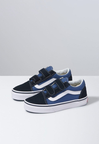 Zapatillas Vans Old Skool V Unisex Niño/a Navy True White