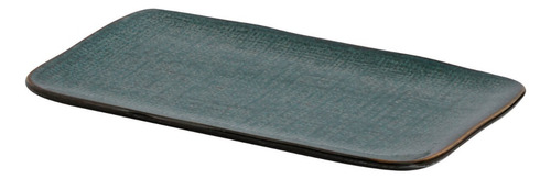 Conjunto Com 4 Travessas Retangular Média Juta Oceano 27x16cm Porto Brasil
