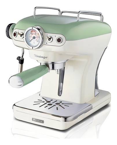 Cafeteira Ariete Espresso Vintage 1389 automática verde expresso 220V