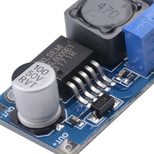 Imagen 4 de 5 de Convertidor Boost Elevador Step Up Dc Dc 5-35v 4amp Xl6009