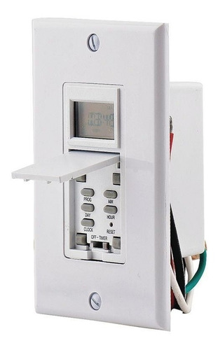 Switch Placa Apagador Timer Temporizador Digital 1800 Watts