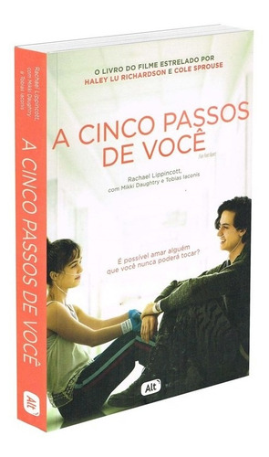A cinco passos de você, de Lippincott, Rachael. Editora Globo S/A, capa mole em português, 2019