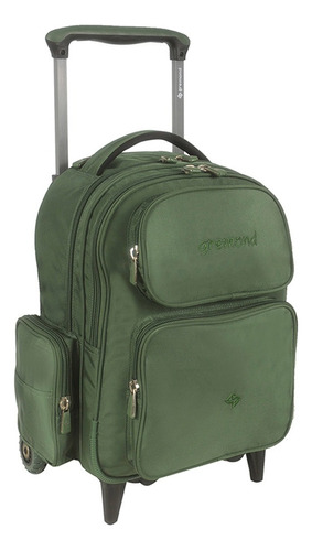 Mochila Con Carro Reforzado Gremond Verde 26l Tracker