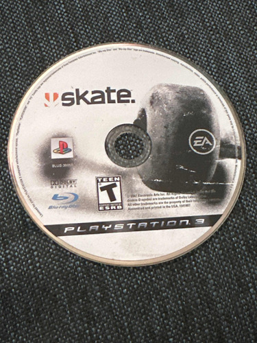 Skate Playstation 3 Ps3 Solo Disco
