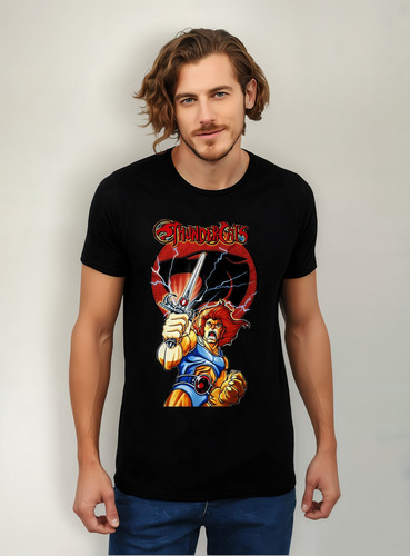 Playera Thundercats Caricaturas Retro Diseño 08 Lion Beloma