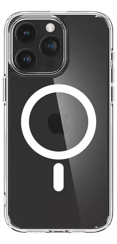 Spigen Ultra Hybrid MagFit (Pack Funda mas Vidrio) iPhone 15 Pro y