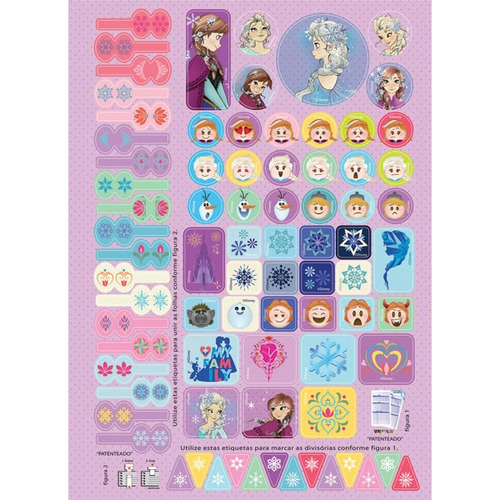 Caderno 12 Mat.   2017 Frozen 240 F  C/04 Jandaia