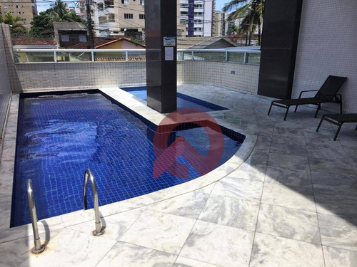 Imagem 4 de 28 de Apartamento Com 3 Dormitórios À Venda, 107 M² Por R$ 550.000 - Vila Guilhermina - Praia Grande/sp - Ap3385