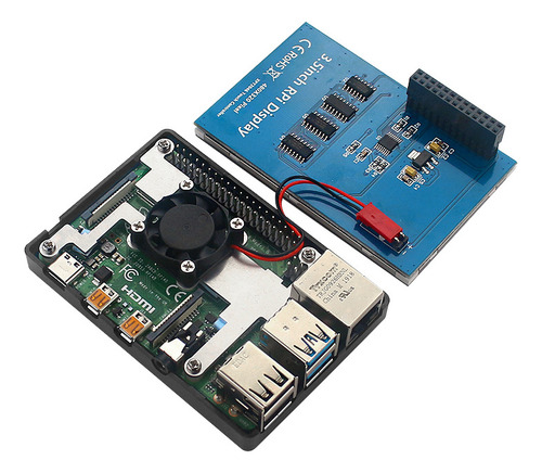 Pantalla Táctil Lcd 3.5 Para Raspberry Pi 3b/3b+/4b
