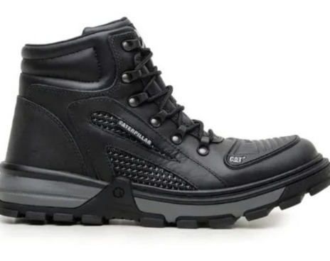 Botas Caterpillar Alaska Negros Borcegos Cuero Nuevo Calzado