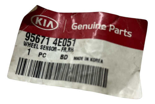Sensor Abs Diant Direito Kia Bongo K2500 2.5 16v 13/22 Orig