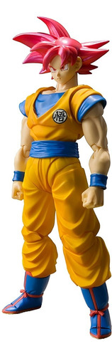 Figura de acción  Super Saiyan God BAN17564 de Bandai S.H. Figuarts