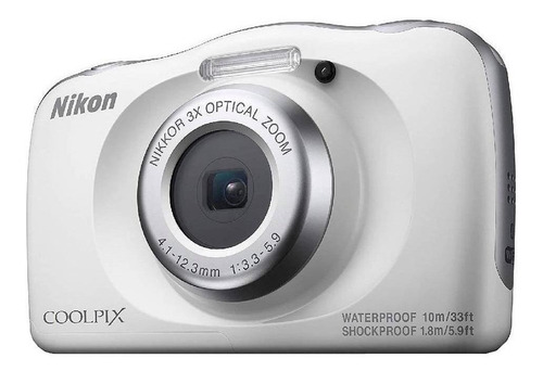  Nikon Coolpix W150 compacta color  blanco