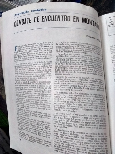Revista Militar Sovietica N*1 .enero 1975 (Usado)