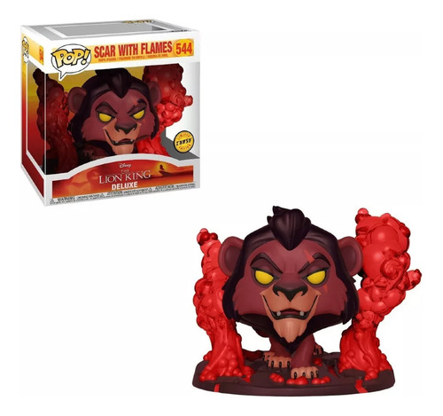 Funko Pop! Scar With Flames #544 Chase Exclusivo