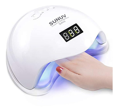 Lámpara Secadora Para Uñas De Gel Con Temporizador Lcd