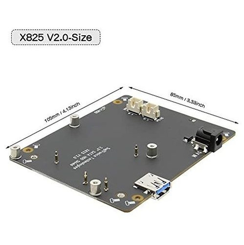 Almacenamiento Sata Geekworm Raspberry Pi 4, X825 V2.0 De 2,