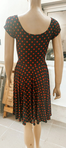 Imagen 9 de 10 de Vestido Pin Up Plato Seda Fría Todos Los Talles