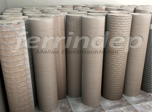 Imagen 6 de 9 de Tejido Electrosoldado 25x25mm 1mt Malla Alambre X Metro