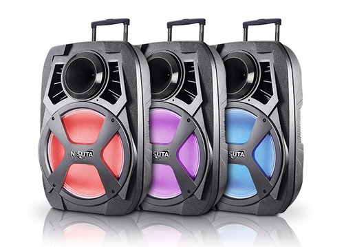 El Mejor Bafle Parlante Portatil Bluetooth Karaoke Fm Usb
