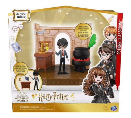 Harry Potter Escenario Potions Classroom Con Accesorios