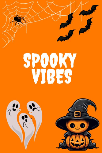 Libro: Spooky Vibes: Halloween Theme Graph Paper Notebook