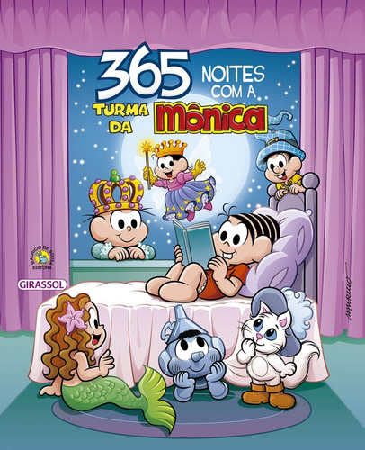 Livro Turma Da Mônica - 365 Noites - Capa Dura