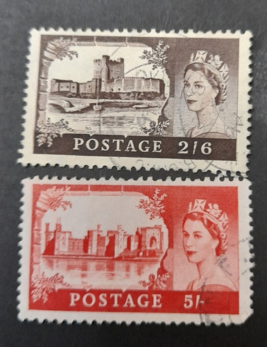Sello Postal Gran Bretaña - Castillos 1967