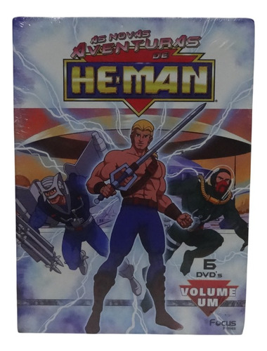 Box Animado As Novas Aventuras De He-man Físico 1 Temp.