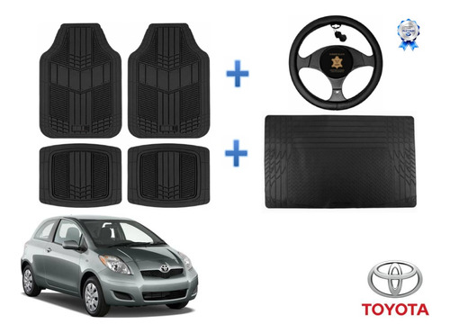 Tapetes 4pz + Cajuela + Volante Toyota Yaris Hb 2006 - 2011