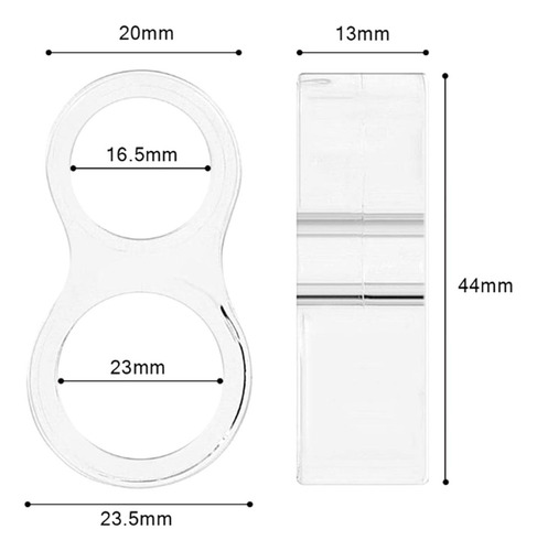 Tope De Puerta De 8 Piezas Protector De Pared De Tope De