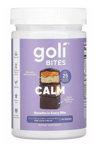 Goli Bites Suplementos Vitamínicos Frascos 30 Piezas