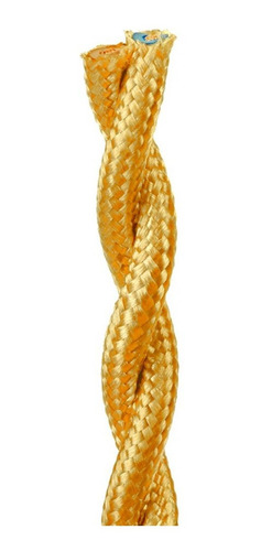 Cable Para Lampara Textil Vintage Trenzado
