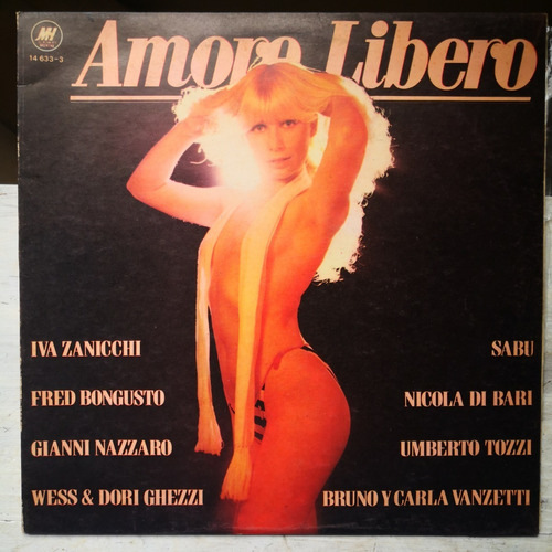 Iva Zanicchi Fred Bongusto  Amore Libero Tozzi  Lp / Kktus