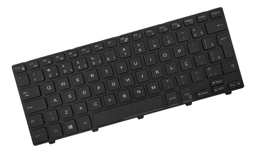 Teclado Para Dell P53g P49g P64g P51g P63g Com Iluminação Cor Preto Idioma Português Brasil