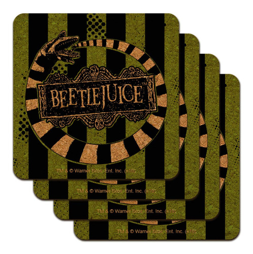 Posavaso Corcho Perfil Beetlejuice Beetle Worm