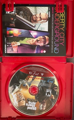 Gta Grand Theft Auto Episodes From Libertad City Ps3 Físico