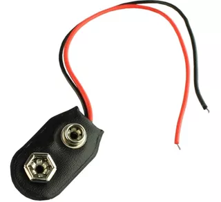 Conector Clip Para Bateria 9v Com Rabicho