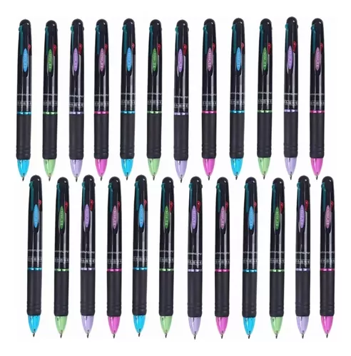 Plumas De Colores Kores Fancy Paquete X10 Piezas