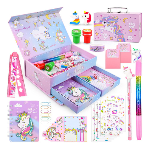 Diarios Unicornio Cuadernos Conjunto De Papelería Estu...