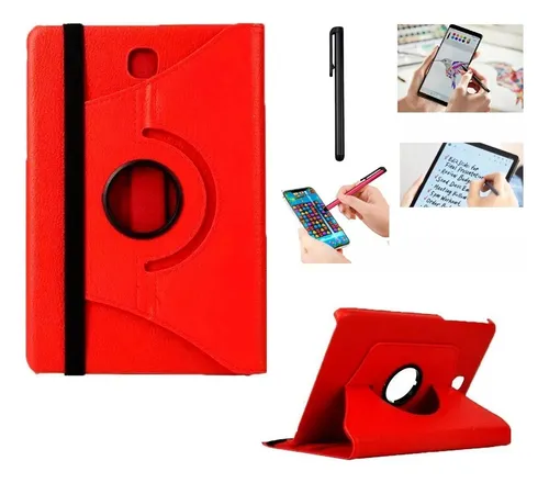 comprar Cover Giro 360°+ Lapiz Optico Para Samsung Tab A 8.0 Sm-p350