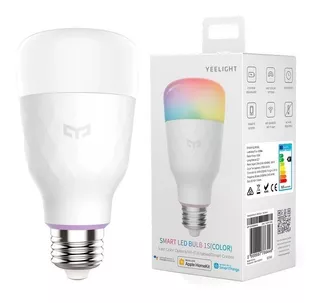 Lâmpada Xiaomi Yeelight E27 Wi-fi 3a Ger. - Color Bivolt 10w