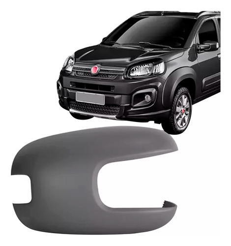Capa Retrovisor Uno 2015 2016 2017 2018 Primer Com Pisca Ld