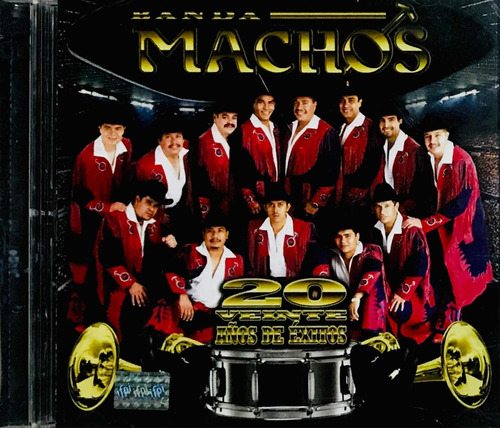 Banda Machos, 20 Años De Éxitos 2cds Seminuevo