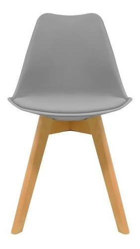 Imagen 5 de 10 de Silla Nórdica (pack 4) Eames Vintage Grises / Nordik